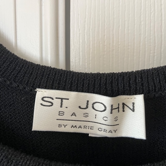 St. John Basics By Marie Grey Santana Tank Top, Small - Picture 2 of 4
